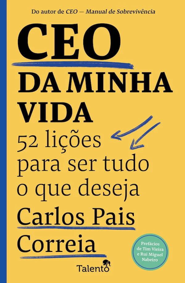 Capa de CEO da Minha Vida — Carlos Pais Correia